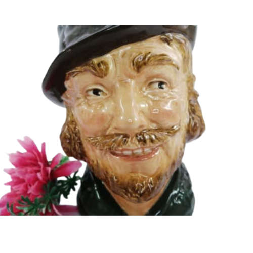 RARE 1947-1960 ROYAL DOULTON ROBIN HOOD CHARACTER JUG LARGE SIZE WITH DESIGN IN 1946 BY HARRY FENTON