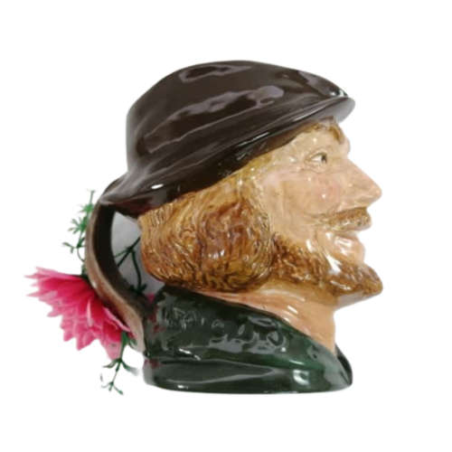 RARE 1947-1960 ROYAL DOULTON ROBIN HOOD CHARACTER JUG LARGE SIZE WITH DESIGN IN 1946 BY HARRY FENTON