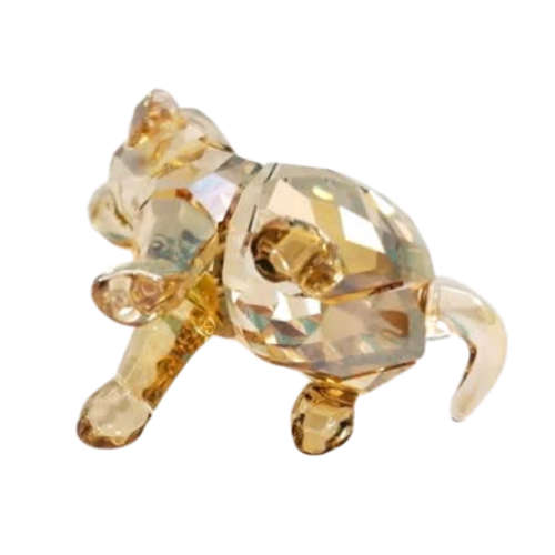 SWAROVSKI Golden Retriever Sitting Crystal Figurine