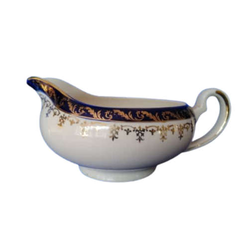 Bleu De Roi pattern of bone China made in England by Alfred Meakin. Gravy Boat