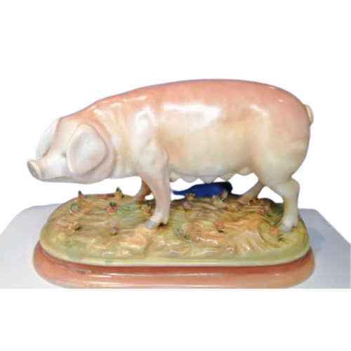 Meissen Porcelain Pig XX-Large