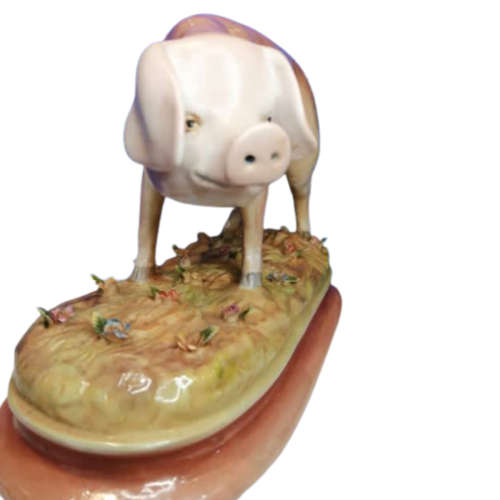 Meissen Porcelain Pig XX-Large