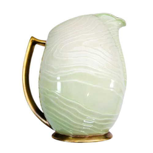 Carlton Wear Pale Green With Gold Trim Large Jug