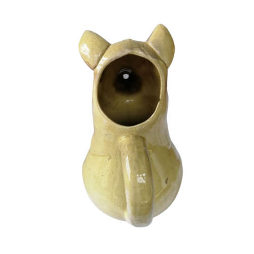 Antique Sarreguemines Jug In the Shape Of A Pig France - 1890-1919 - Folk Art - Earthenware 2