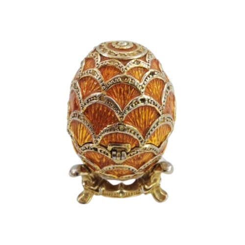 Faberge Style  Gorgeous Trinket Egg