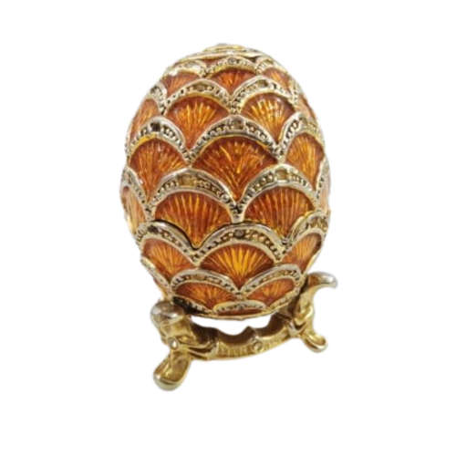 Faberge Style  Gorgeous Trinket Egg