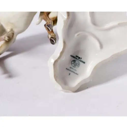 Hutschenreuther Gazelle figural group designed by Gunther Granget.