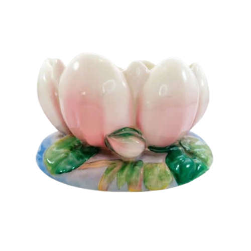 Clarice Cliff Water Lily Planter Bowl Newport 973 Art Deco Circa 1930