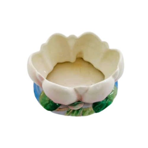 Clarice Cliff Water Lily Planter Bowl Newport 973 Art Deco Circa 1930