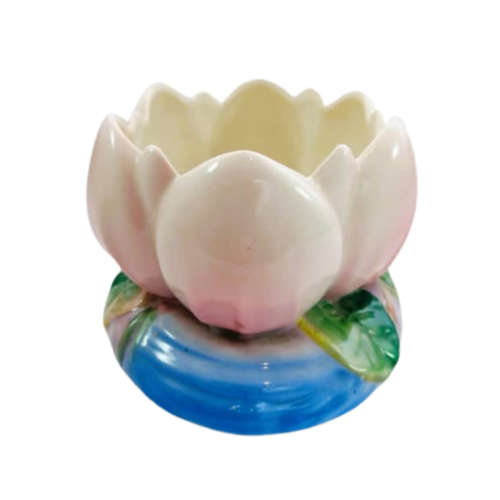Clarice Cliff Water Lily Planter Bowl Newport 973 Art Deco Circa 1930