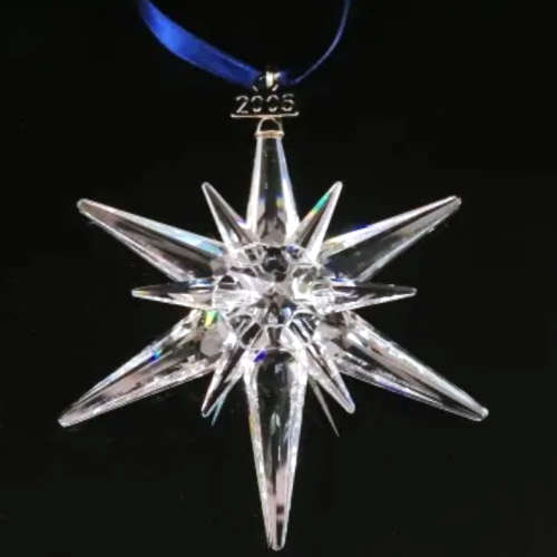 Swarovski Annual Edition 2005 Christmas Xmas Large Star Ornament