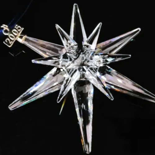 Swarovski Annual Edition 2005 Christmas Xmas Large Star Ornament