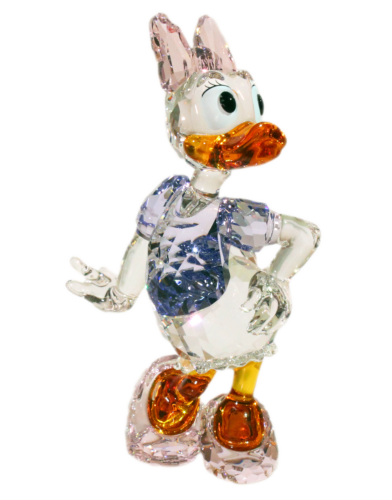 Swarovski Crystal Disney Daisy Duck  - Colour Version