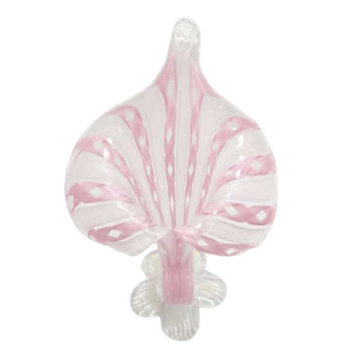 Murano Mid-Century Safaricom Laticino Vase 1940s