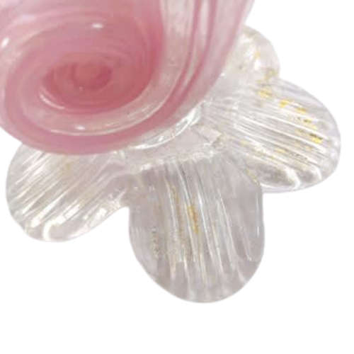 Murano Mid-Century Safaricom Laticino Vase 1940s