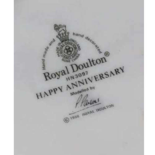 Royal Doulton Happy Anniversary HN 3097 Figurine