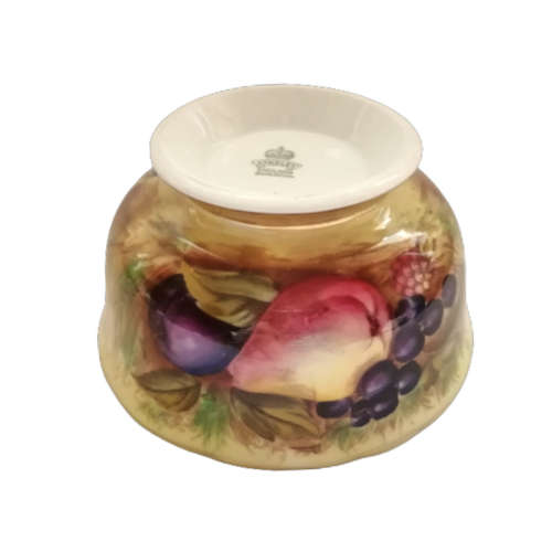 Aynsley `Orchard Gold` Creamer and Open Sugar Bowl Set Signed `D.Jones` stunning 2