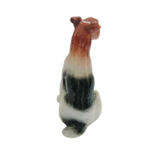 Vintage Porcelain Schnauzer dog or Terrier
