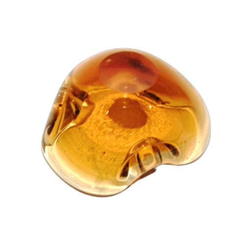 Murano Amber Bowl Sommerso blended colours