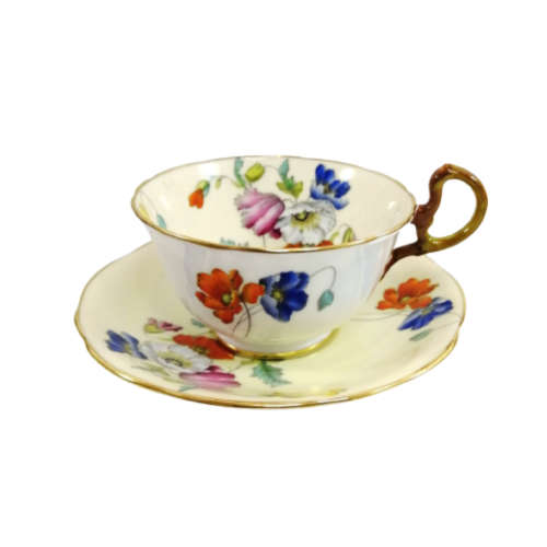 Aynsley Fine Bone China Duo Cup And Saucer