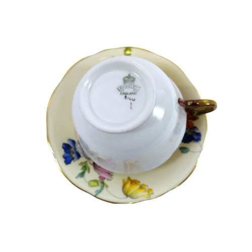 Aynsley Fine Bone China Duo Cup And Saucer
