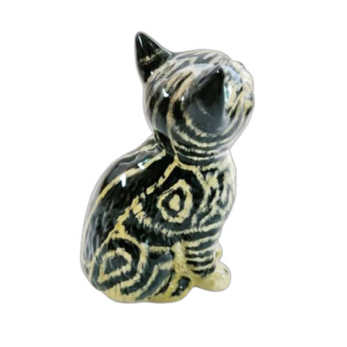 Beswick Model 1886 Persian Kitten - Seated Cat , Looking Up.