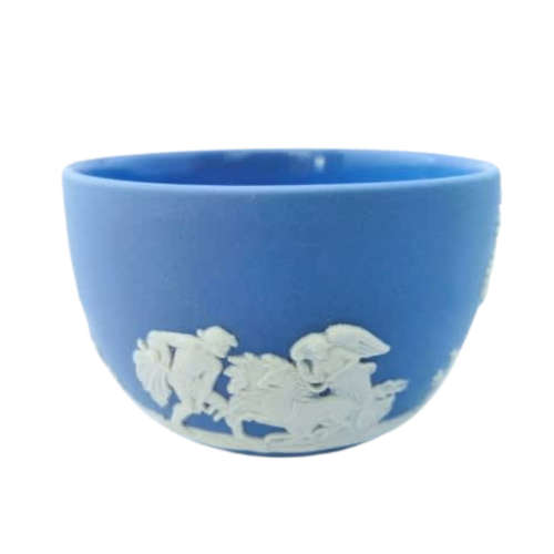 Wedgwood Blue Jasper Bowl Glazed Inside For Use