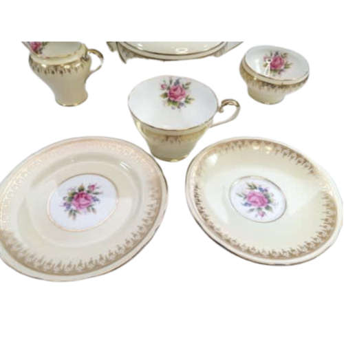 Aynsley Superb Two Setting Tea Set With Tea Pot