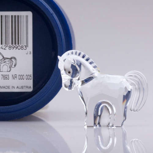 Swarovski Crystal Zodiac Horse Pony Retired