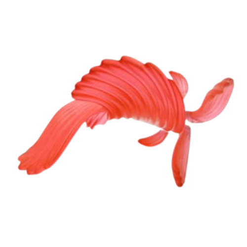 Swarovski Crystal Siamese Fighting Fish Red Boxed Retired
