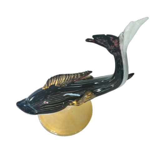 Murano Large Vintage Fish Sculpture fantastic detail