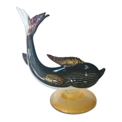 Murano Large Vintage Fish Sculpture fantastic detail