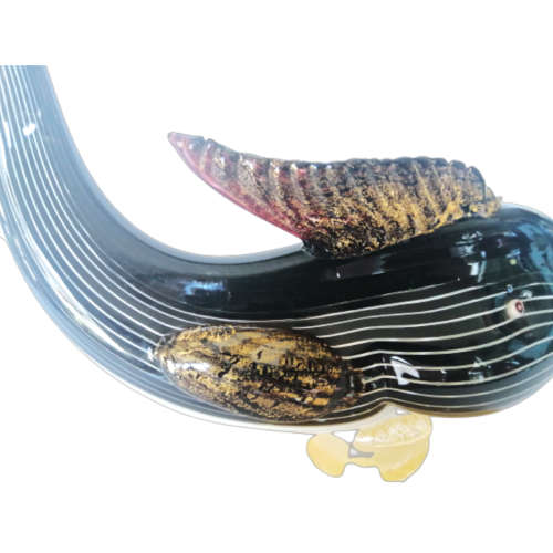 Murano Large Vintage Fish Sculpture fantastic detail