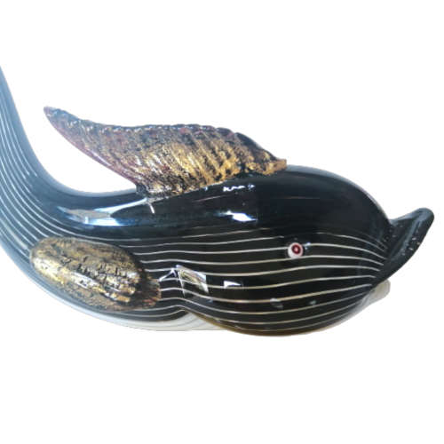 Murano Large Vintage Fish Sculpture fantastic detail