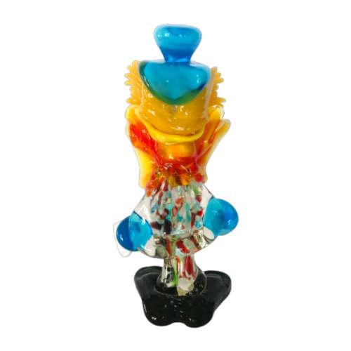 Murano Art Glass Large Clown Hand Made in Italy La Serenissima