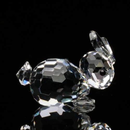 Swarovski Crystal Figurine Rabbit Mini Lying