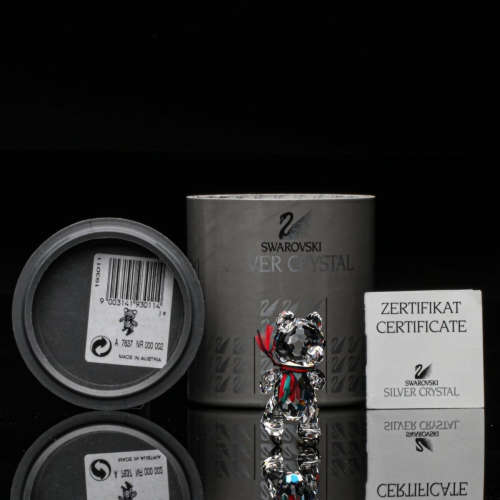 Swarovski Crystal Kris Bear On Skates "When We Were Young"