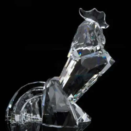 Swarovski Crystal Symbols Very Large And Heavy Rooster