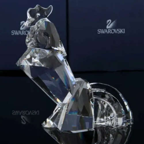 Swarovski Crystal Symbols Cockerel Rooster Retired