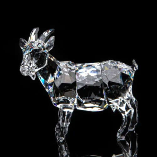 Swarovski Crystal Mother Goat Peaceful Countryside