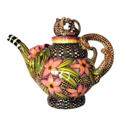 Ardmore Stunning Cheetah Teapot