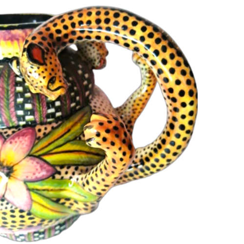 Ardmore Stunning Cheetah Teapot