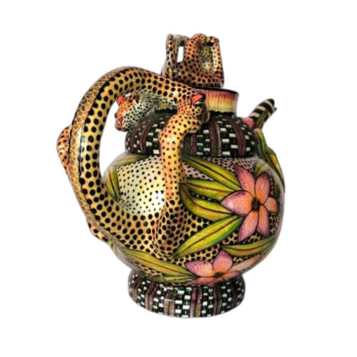 Ardmore Stunning Cheetah Teapot