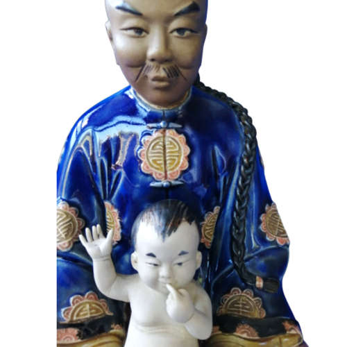 RARE HIGH QUALITY CHINESE CERAMIC LARGE FERTILITY