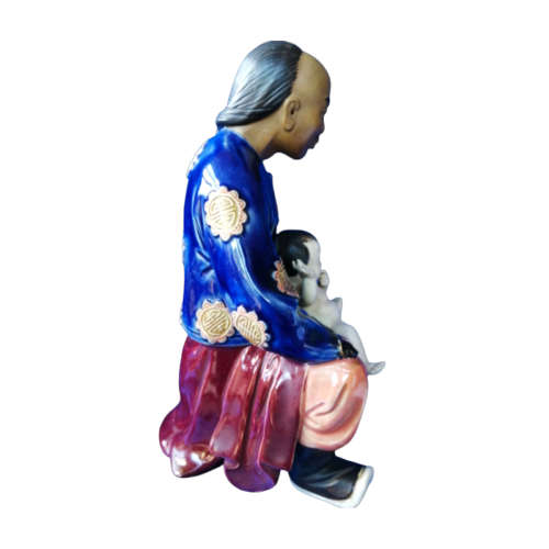 RARE HIGH QUALITY CHINESE CERAMIC LARGE FERTILITY