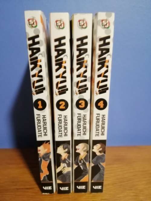 Haikyu!! Haruichi Furudate Vol 1-4 Manga