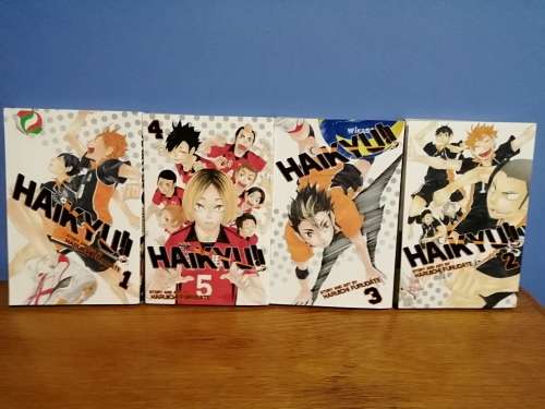 Haikyu!! Haruichi Furudate Vol 1-4 Manga