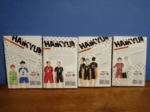 Haikyu!! Haruichi Furudate Vol 1-4 Manga