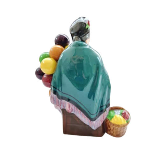 Royal Doulton Porcelain Figurine the Old Lady Balloon Seller Hn1315 Old Mark