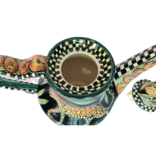 Ardmore Stunning Leopard Teapot Superb